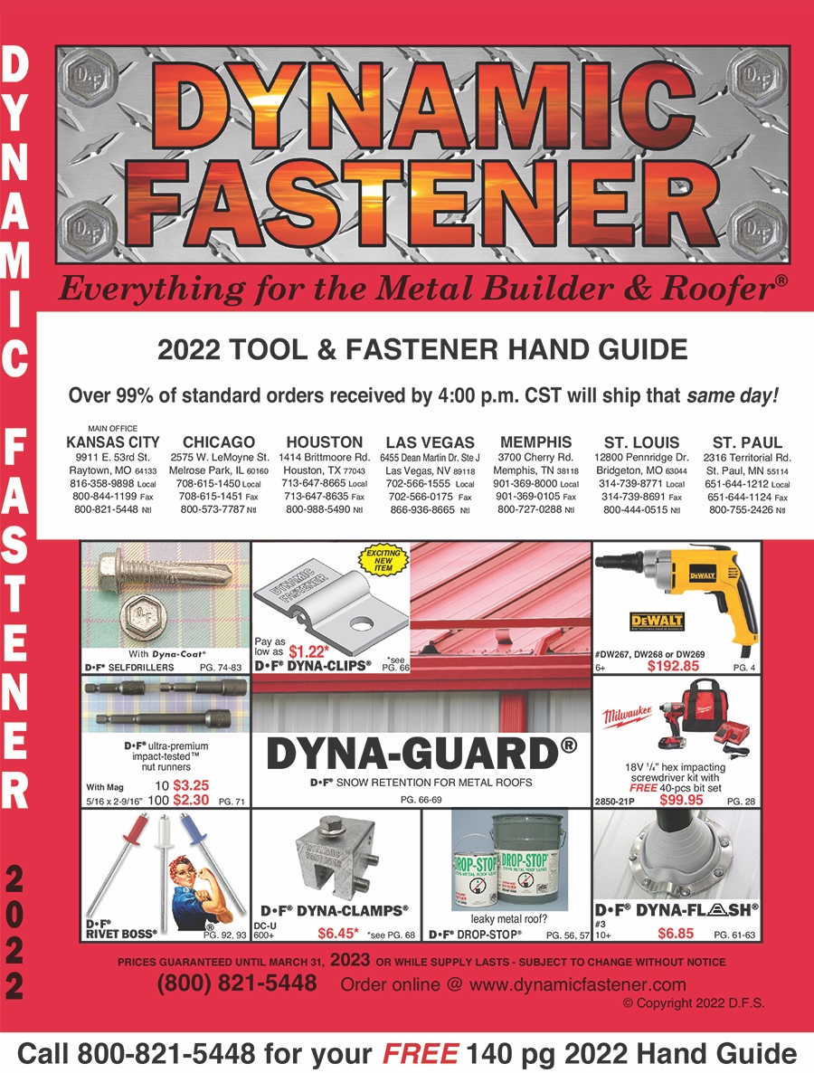 Dynamic Fastener Releases New Hand Guide