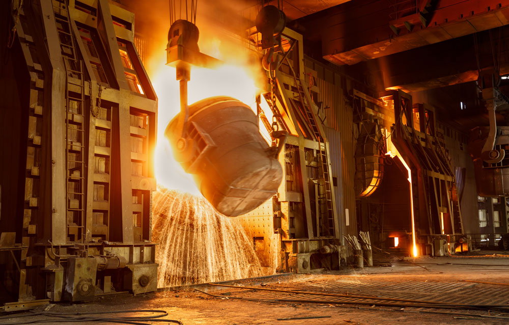 Звіт про виробництво необробленої сталі від Американського інституту чавуну та сталі
