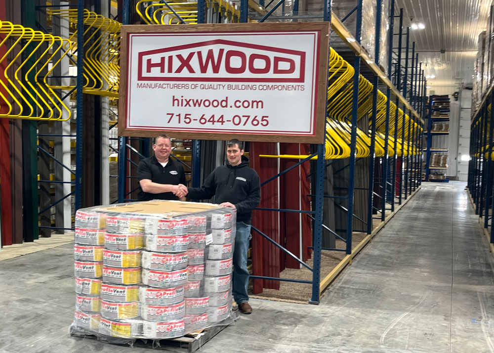 Hixwood Customers Win Free Pallet of Ventco Product