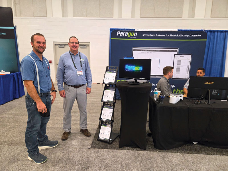 Paragon Computing solutions include the Paradigm ERP, a management system that allows roll-forming businesses to manage inventory, manufacturing, delivery, and accounting.