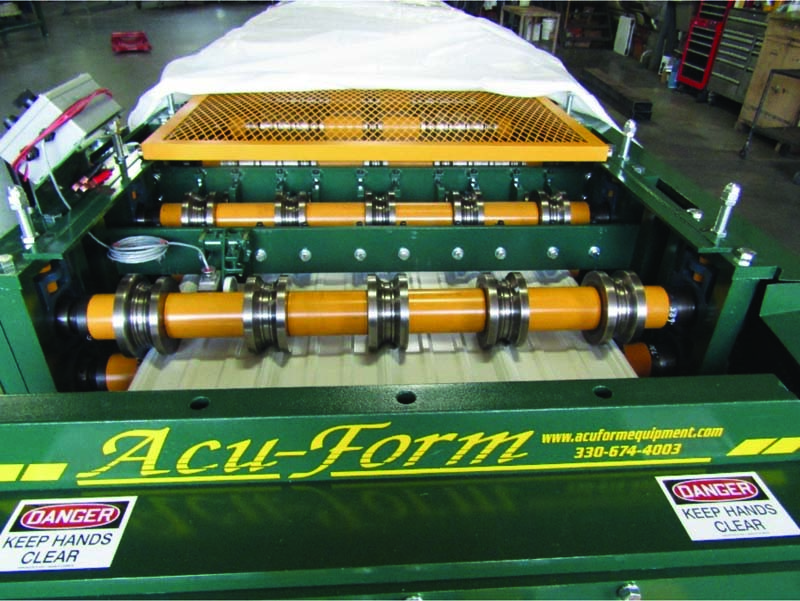 Photo courtesy of Acu-Form Equipment.