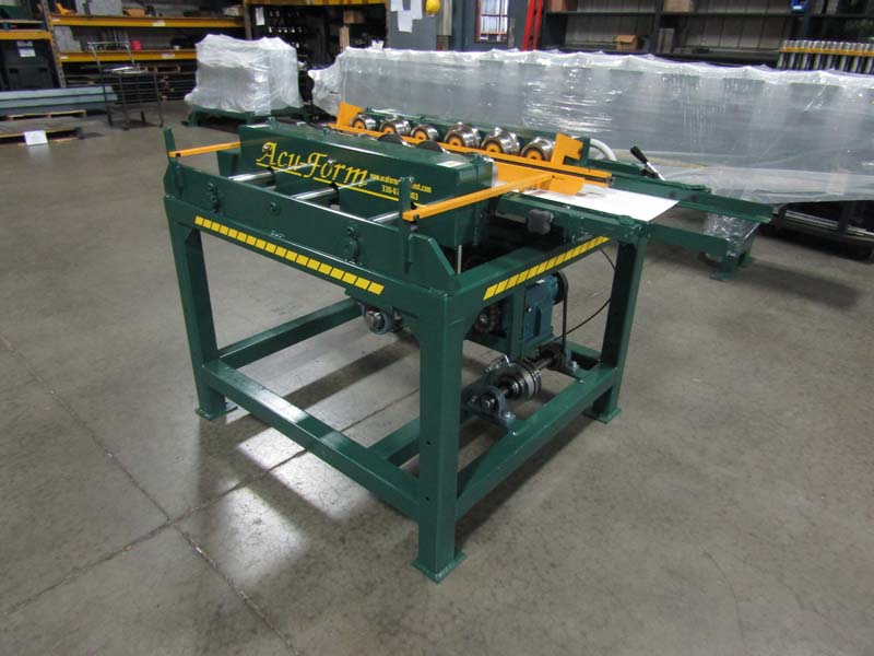 Photo courtesy of Acu-Form Equipment.