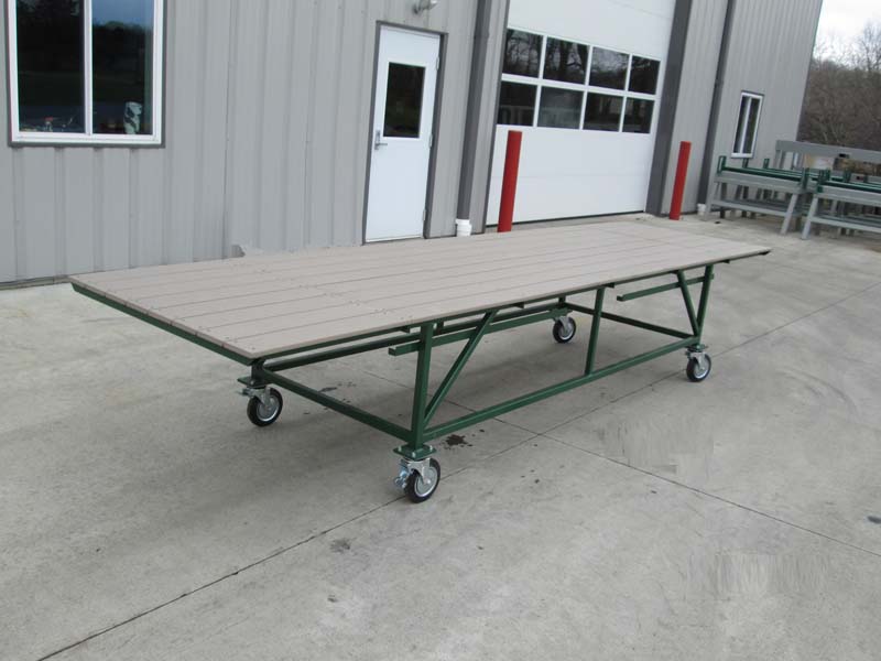 Supporting Rollforming Productivity with Tables, Racks, and Material Flow