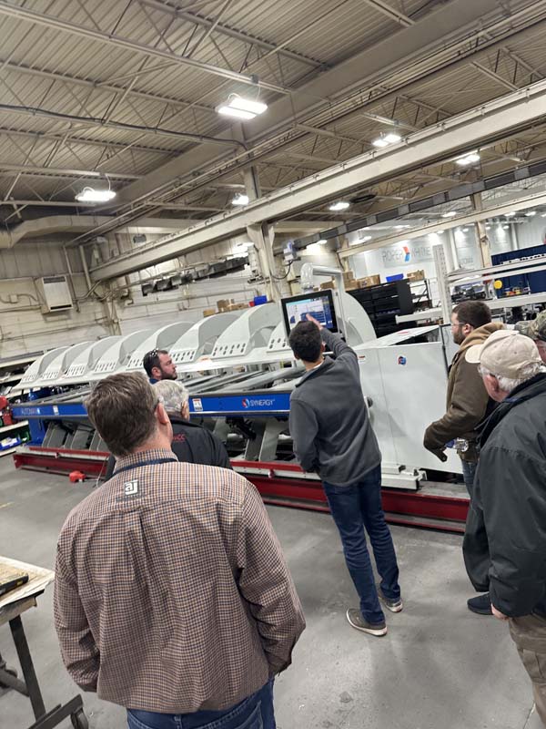 The AutoMax Folding Machine.