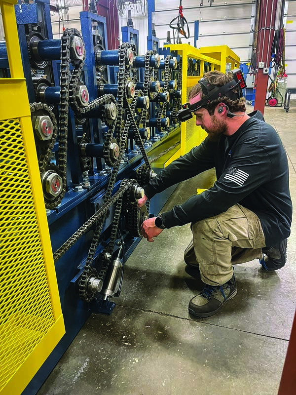 Photo courtesy of Metal Rollforming Systems