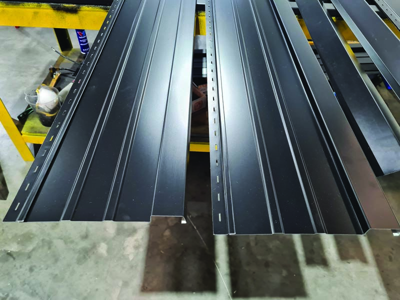 Bradbury recently introduced a board and batten line.
Courtesy of The Bradbury Group.
