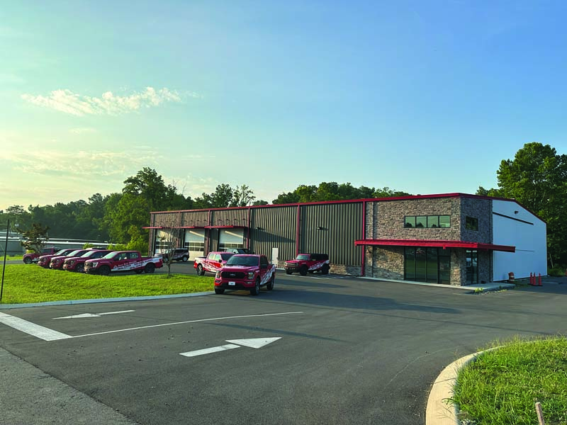 This new warehouse and production facility at the Cleveland, Tennessee, location serves as a key hub and enhances already streamlined operations and efficient service. Photos courtesy of Best Buy Metals.