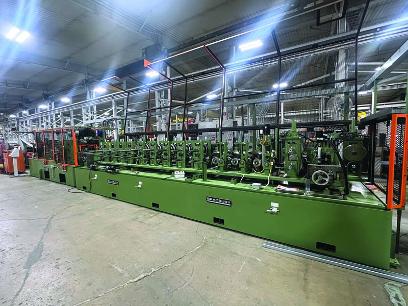 Producing load-bearing elements demands a tightly integrated system of engineering expertise, advanced tooling, robust equipment, and intelligent automation. Photo courtesy of The Bradbury Group